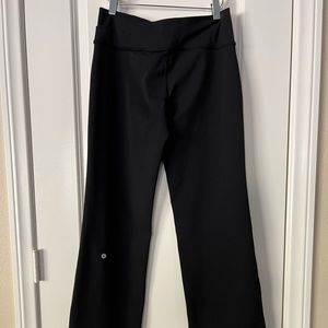 Lululemon wide leg yoga pants